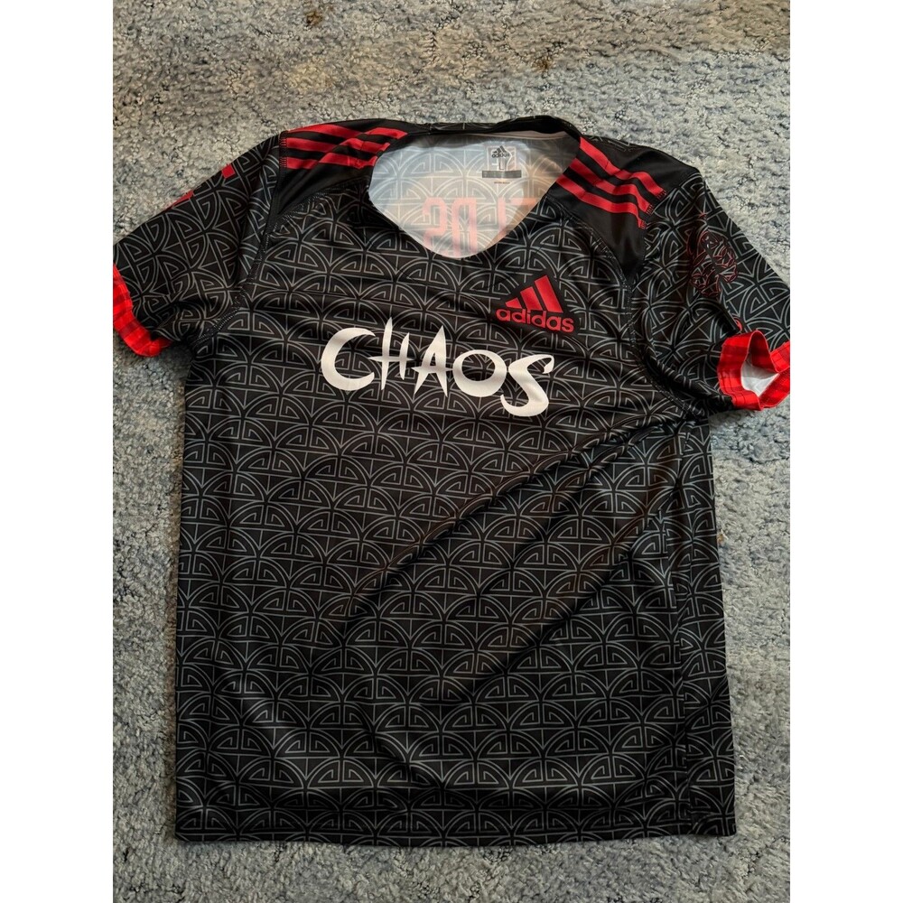 Connor Fields Chaos LC PLL Adidas Lacrosse Jersey Size L (Large)